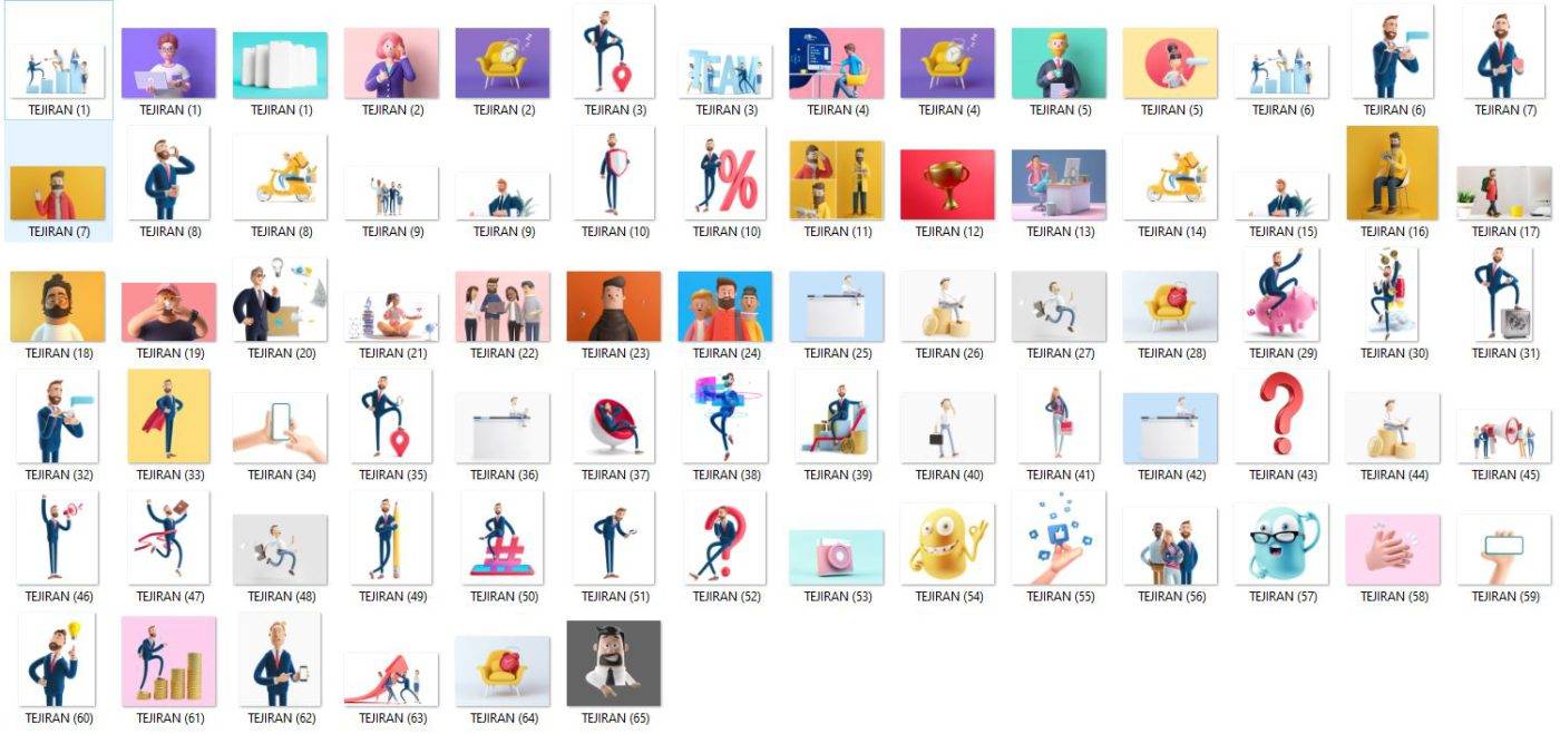 کاراکتر برای تولید محتوا