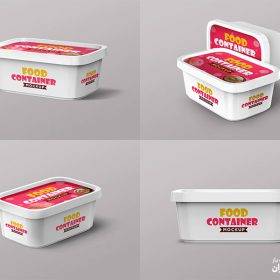 موکاپ بسته بندی پنیر