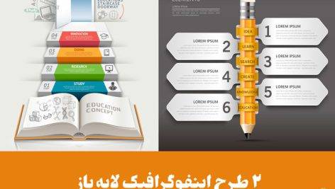 اینفوگرافیک کتاب