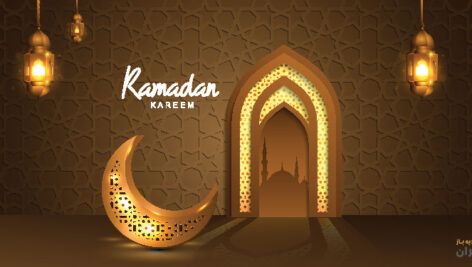 بک گراند ماه رمضان