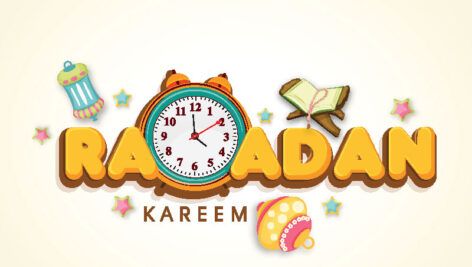 وکتور رایگان ماه رمضان
