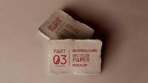 دانلود موکاپ کارت ویزیت