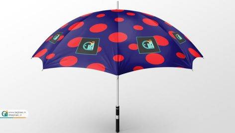 موکاپ چتر – دانلود موکاپ زیبای چتر بصورت لایه باز