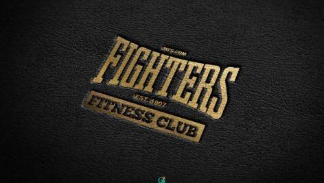 ماکاپ لوگوی چرم