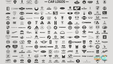 لوگوی شرکتهای خودروسازی بصورت وکتور لایه باز