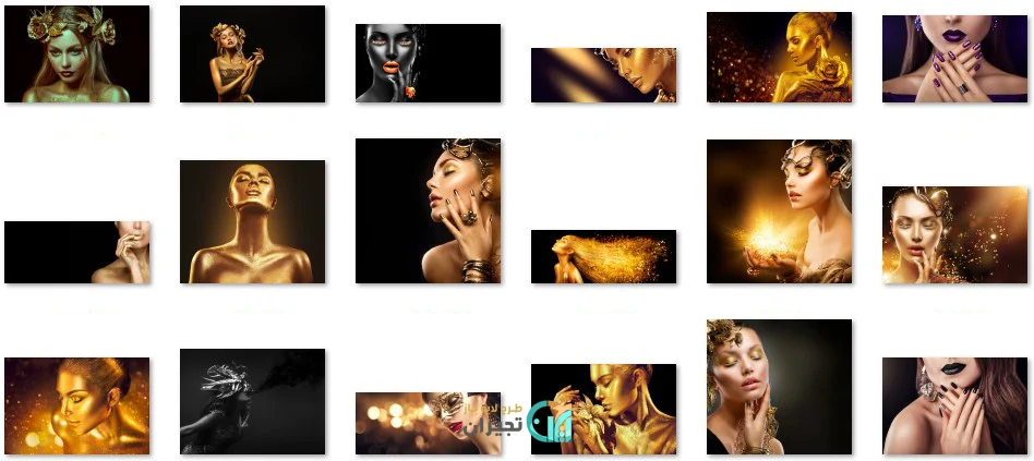 مجموعه تصاویر آرایشگری